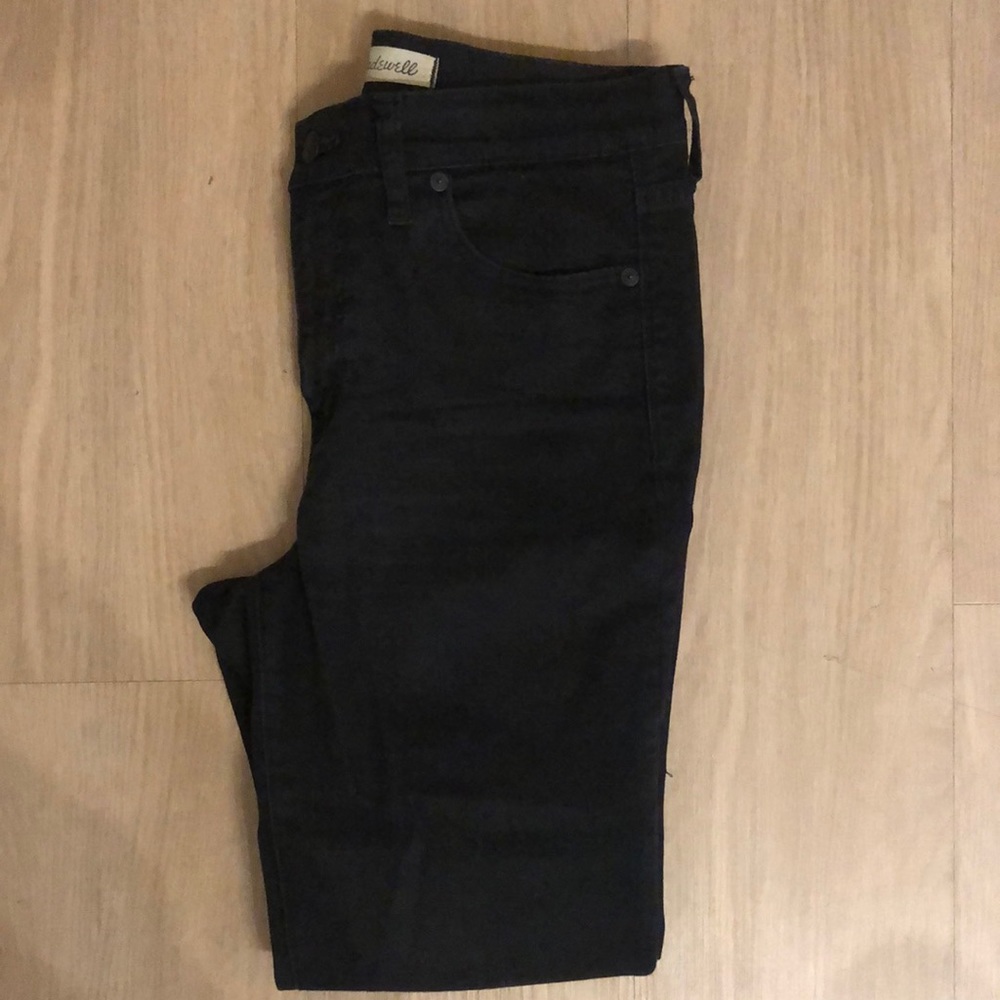 Madewell 9” High Rise Skinny Jean in Lunar Wash